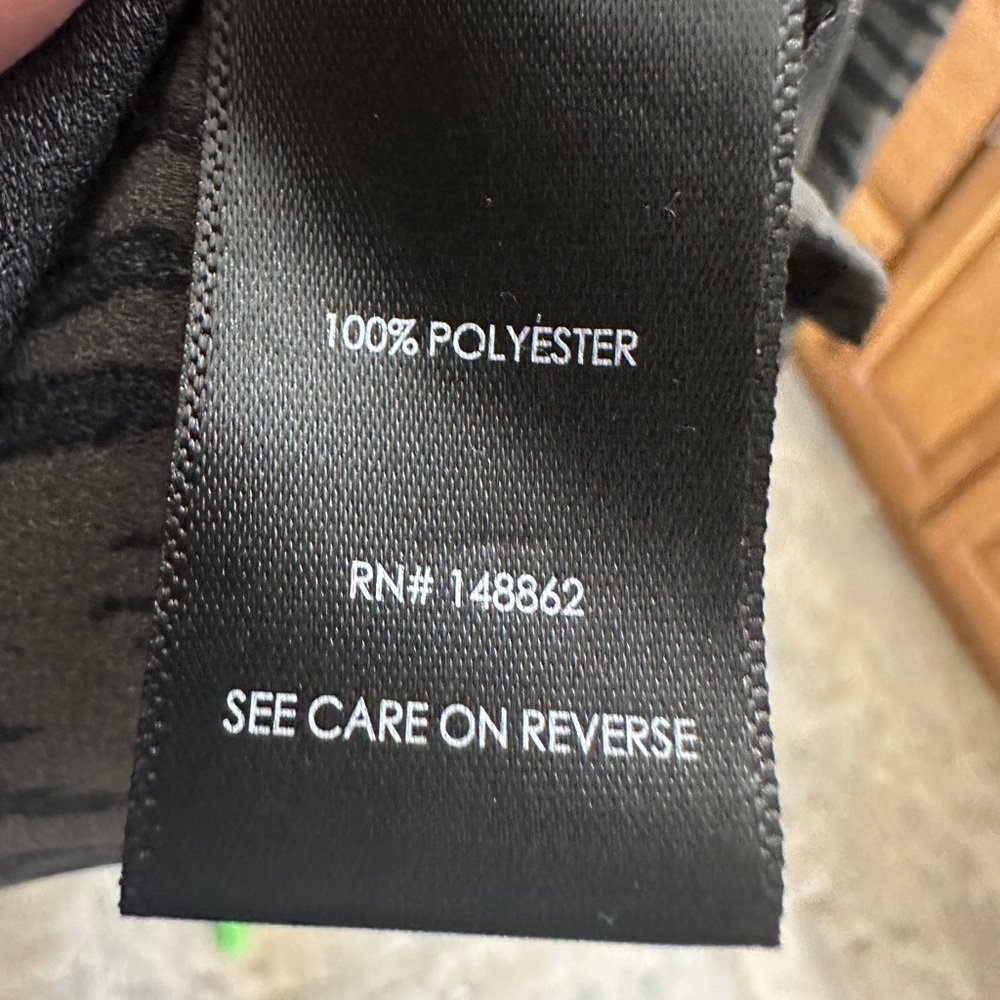 Torrid Button Down Black And Grey Zebra Pattern B… - image 4